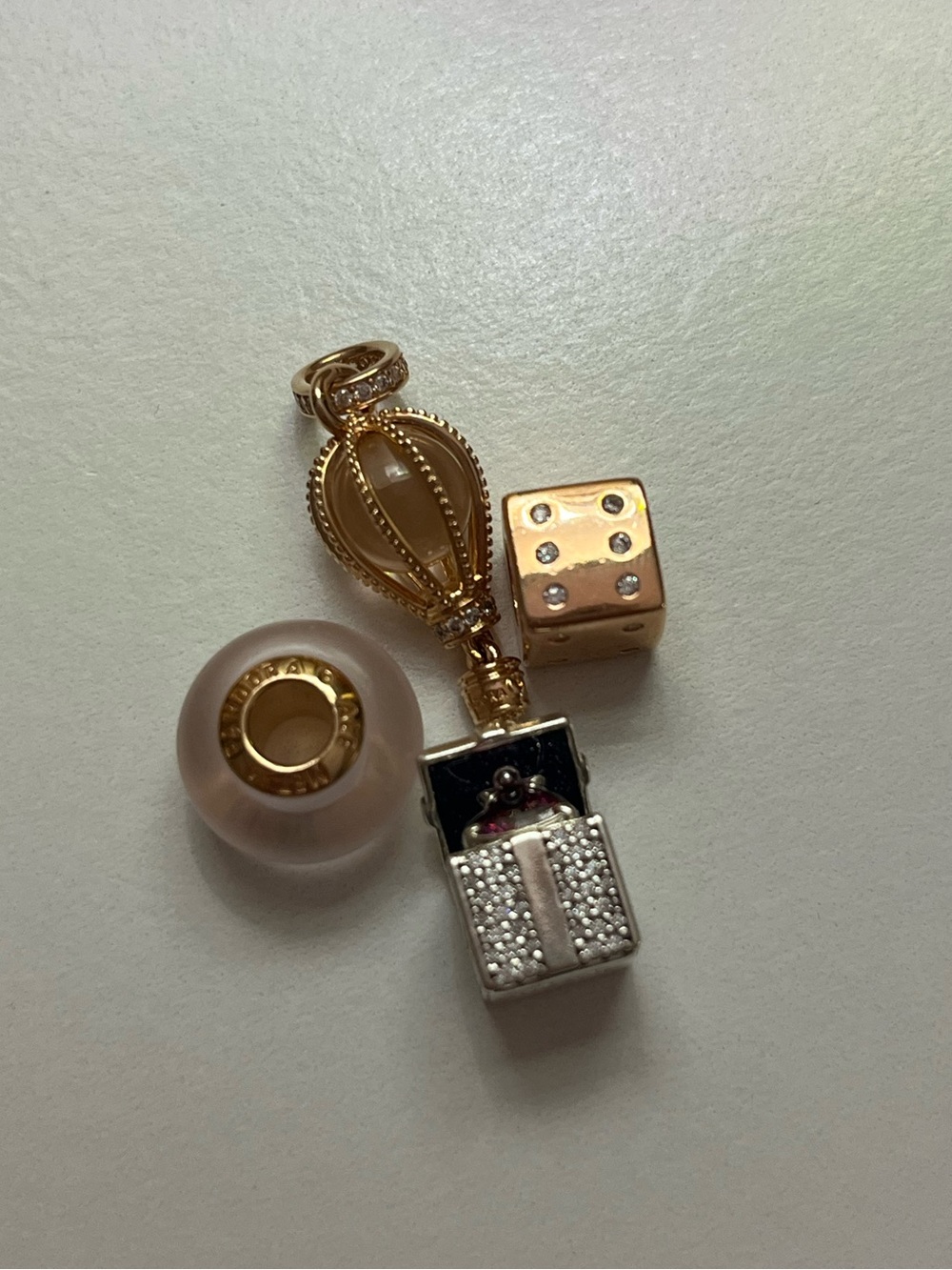 4 pc Pandora Charm Set